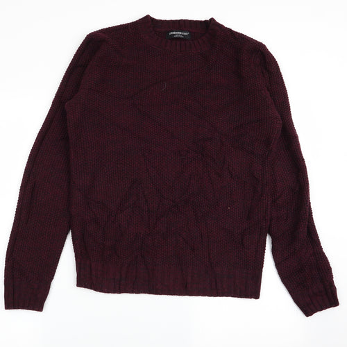 Cedar Wood State Mens Red   Pullover Jumper Size S