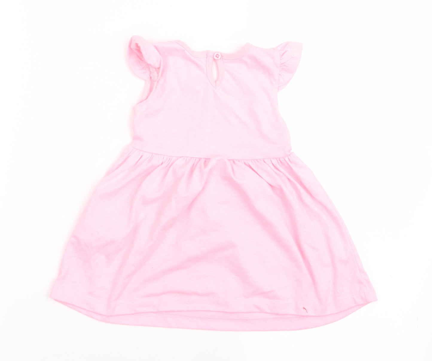 Disney Girls Pink   Fit & Flare  Size 6-9 Months