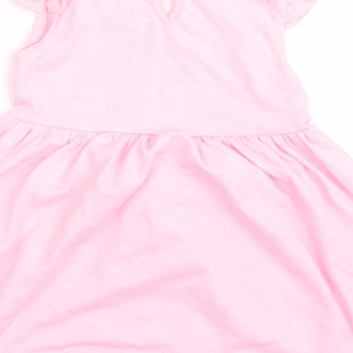 Disney Girls Pink   Fit & Flare  Size 6-9 Months