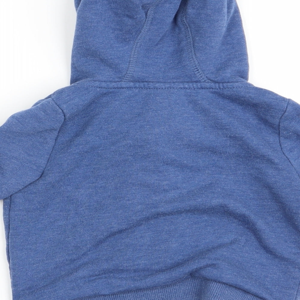 F&F Boys Blue   Full Zip Jumper Size 3-6 Months