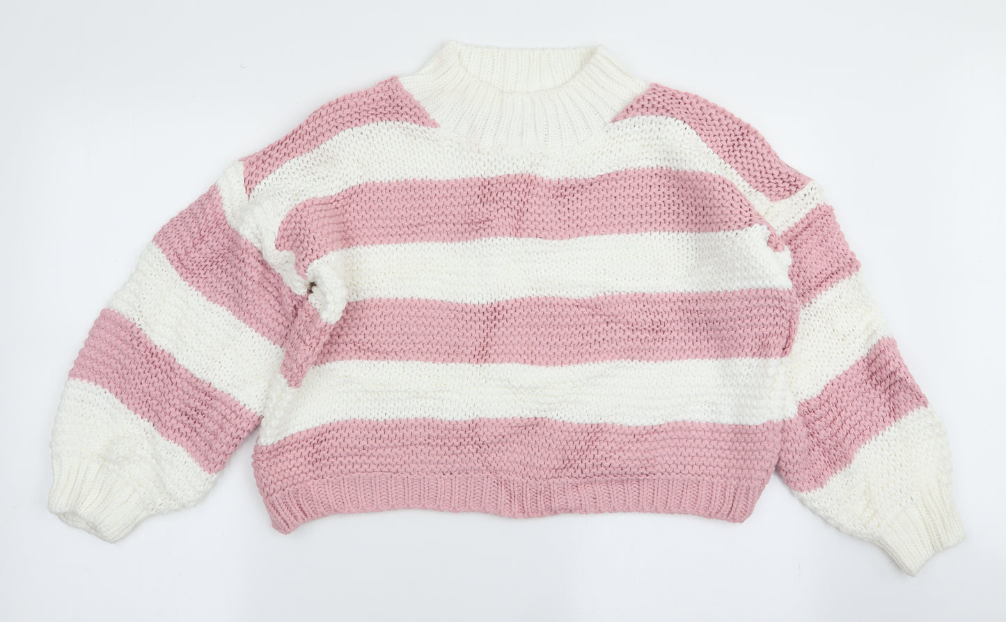 In the Style Womens Multicoloured Striped  Pullover Jumper Size 6