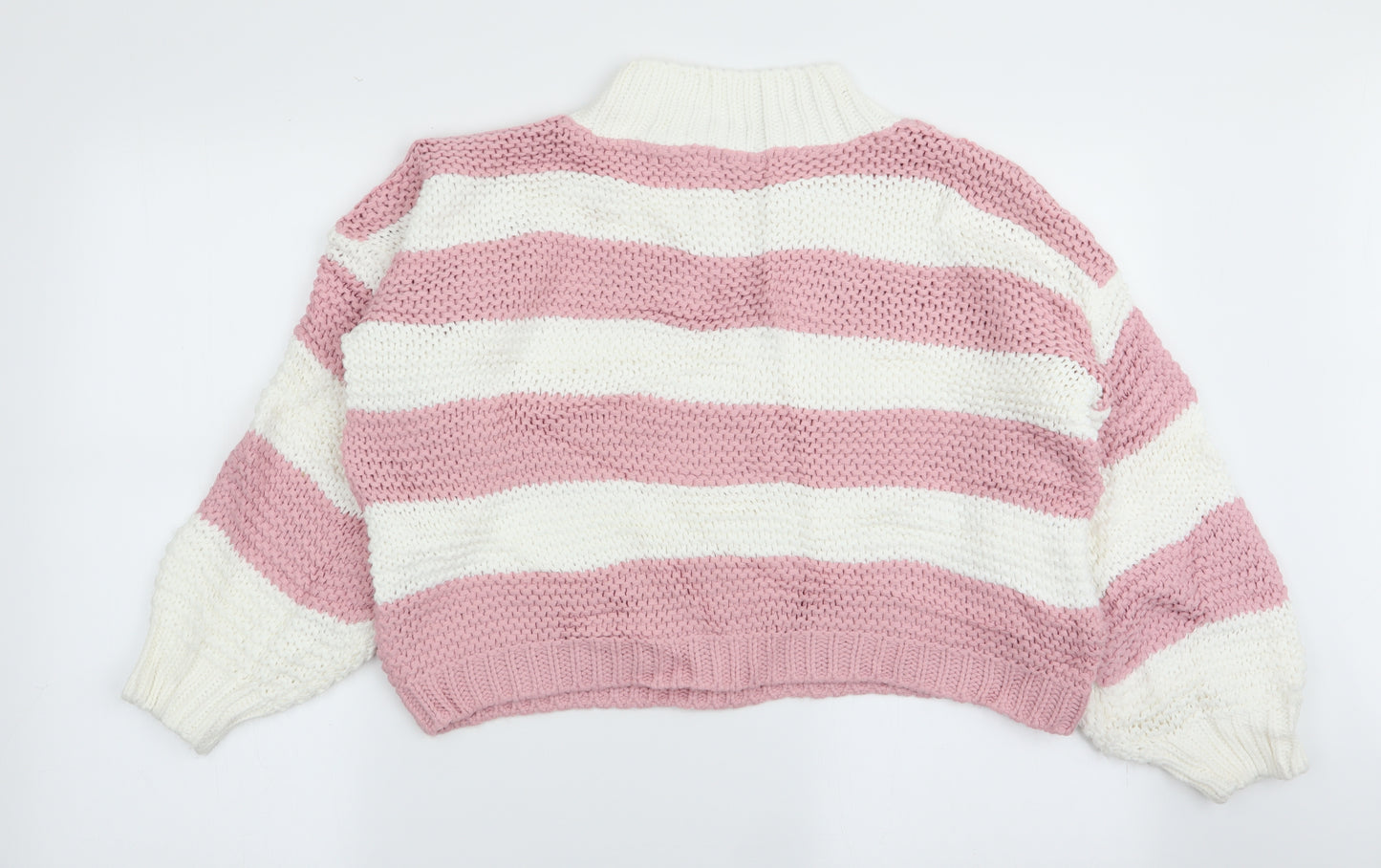 In the Style Womens Multicoloured Striped  Pullover Jumper Size 6