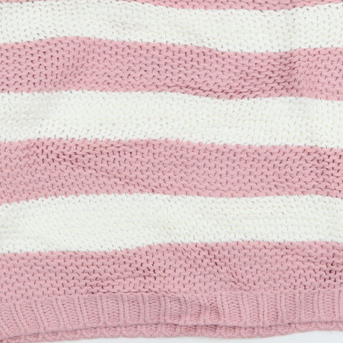 In the Style Womens Multicoloured Striped  Pullover Jumper Size 6