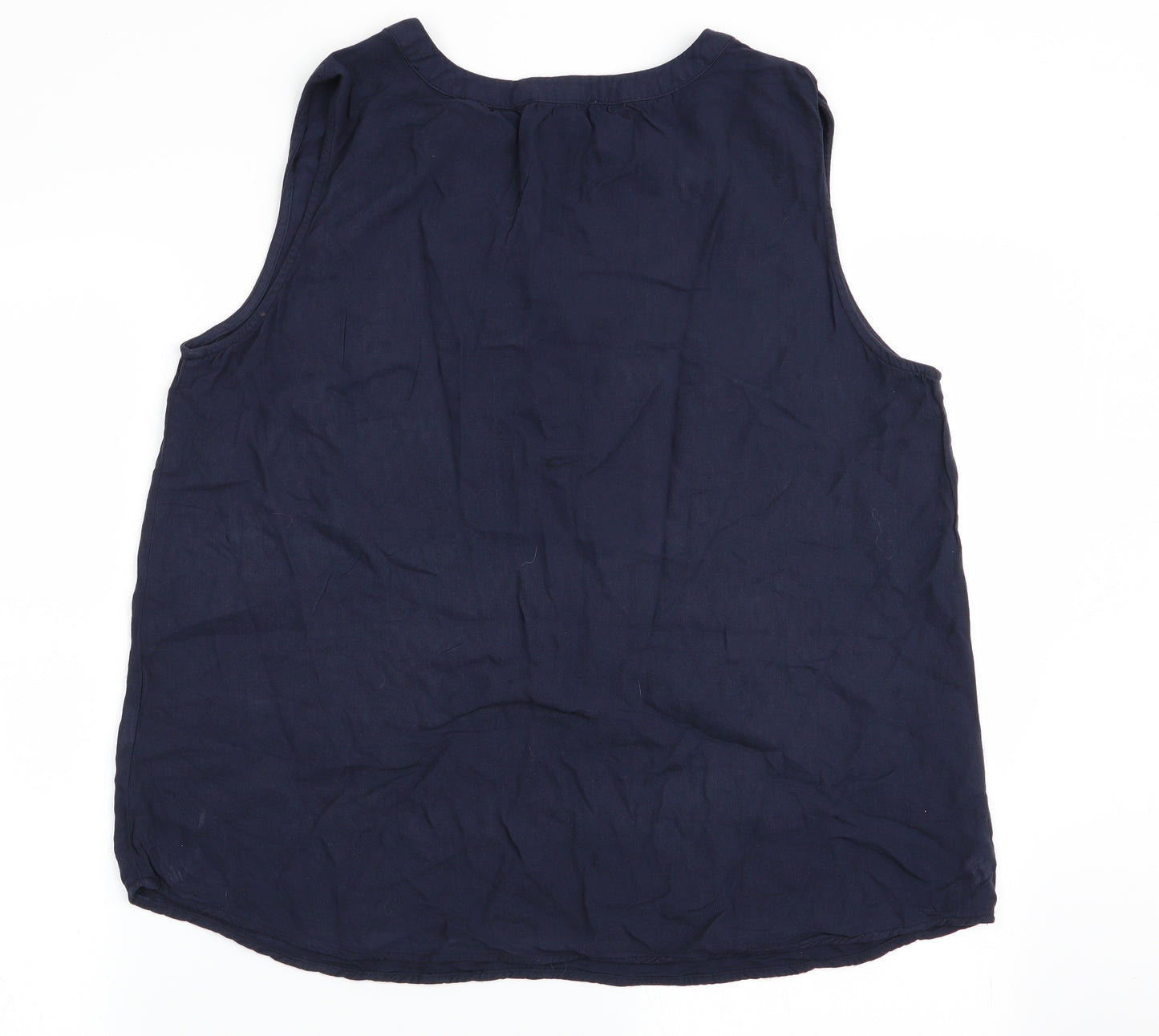 Amazon Essentials Womens Blue   Basic Blouse Size L