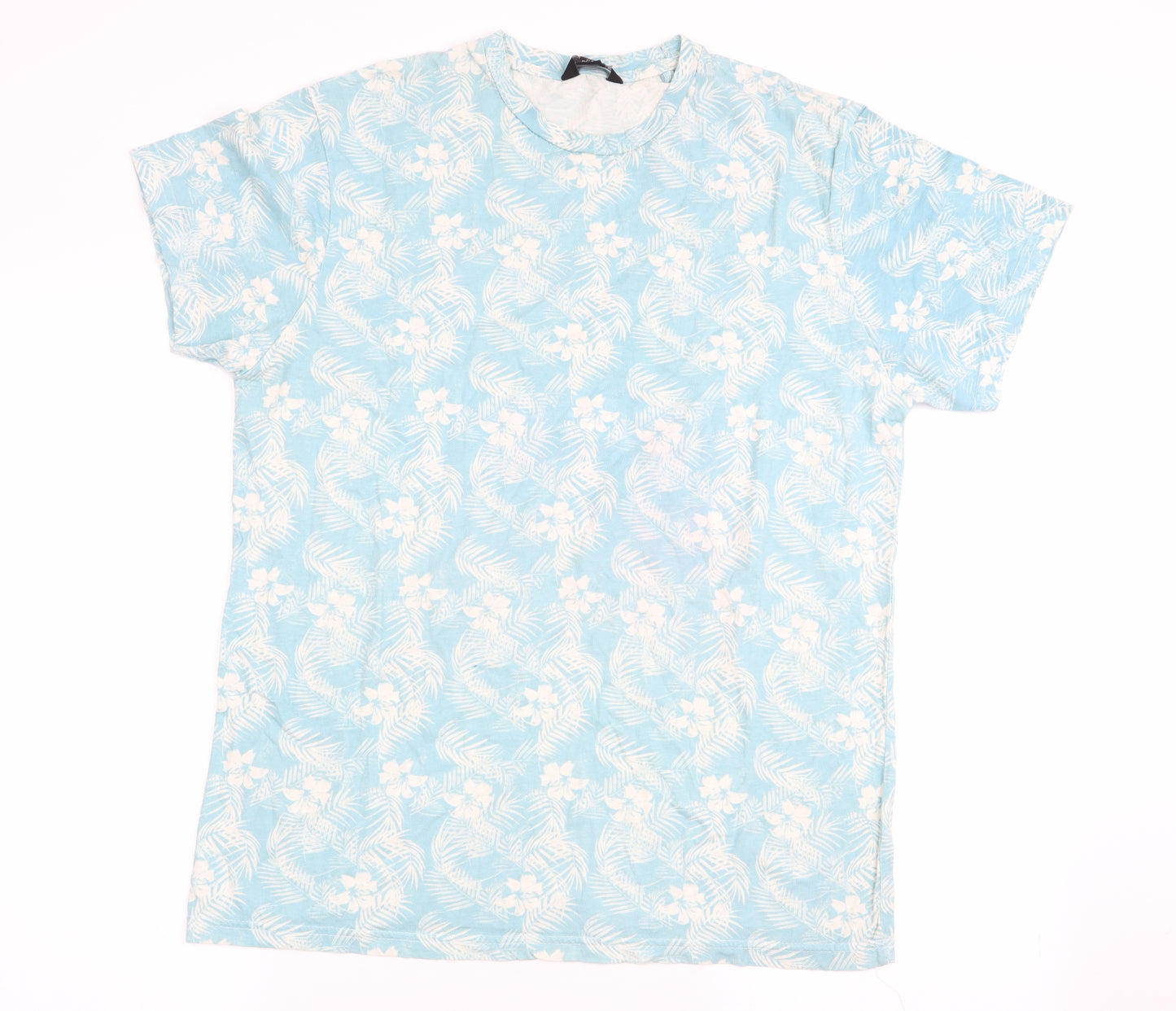 Cedar Wood State Mens Multicoloured Floral   T-Shirt Size L