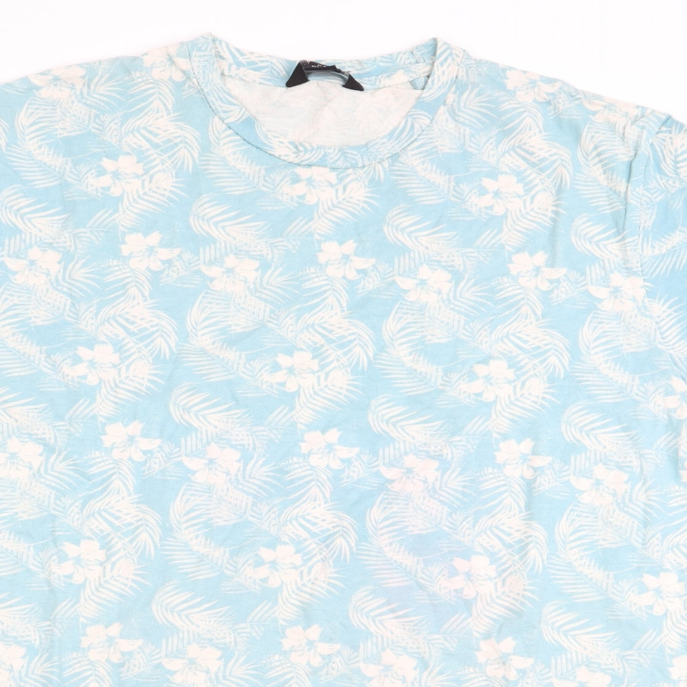 Cedar Wood State Mens Multicoloured Floral   T-Shirt Size L