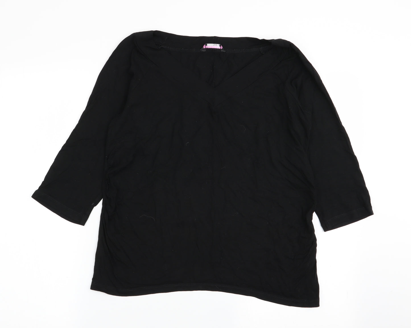 Asda George Womens Black   Basic T-Shirt Size 12