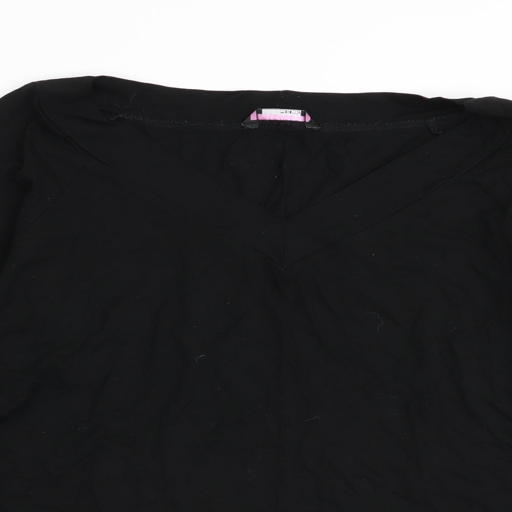 Asda George Womens Black   Basic T-Shirt Size 12