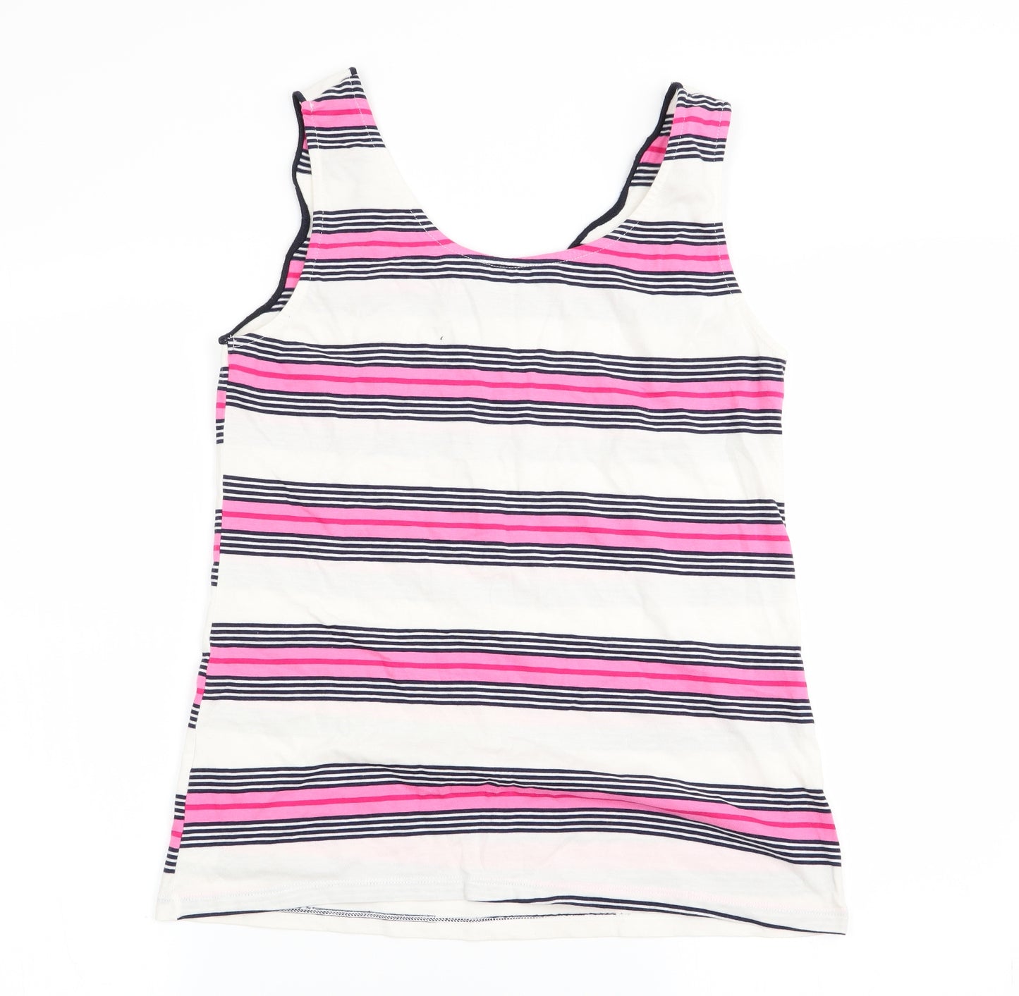 Dorothy Perkins Womens Multicoloured Striped  Basic Tank Size 12