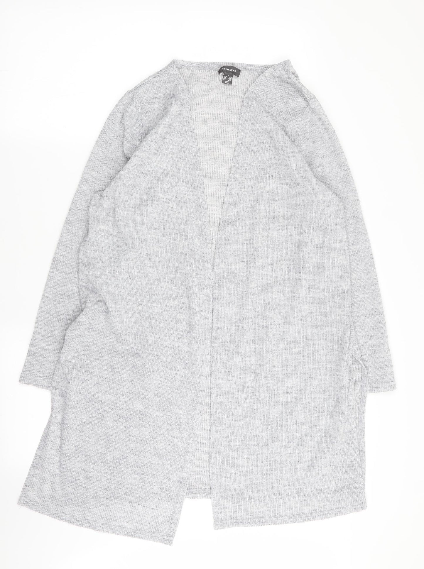 Primark Womens Grey   Cardigan Jumper Size 12