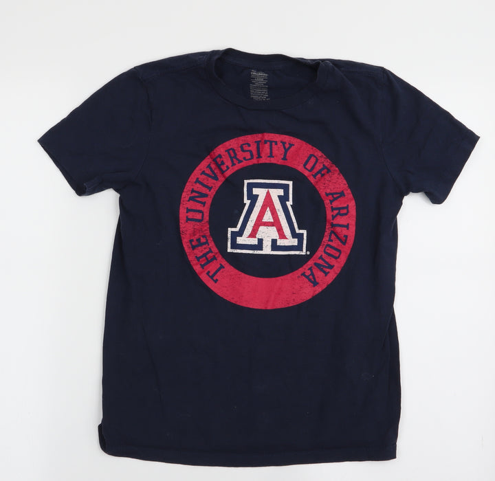 national collegian Boys Blue   Basic T-Shirt Size L