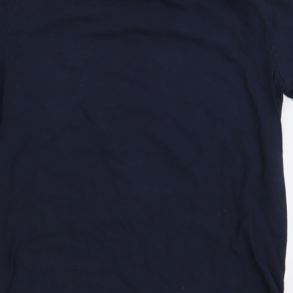 national collegian Boys Blue   Basic T-Shirt Size L