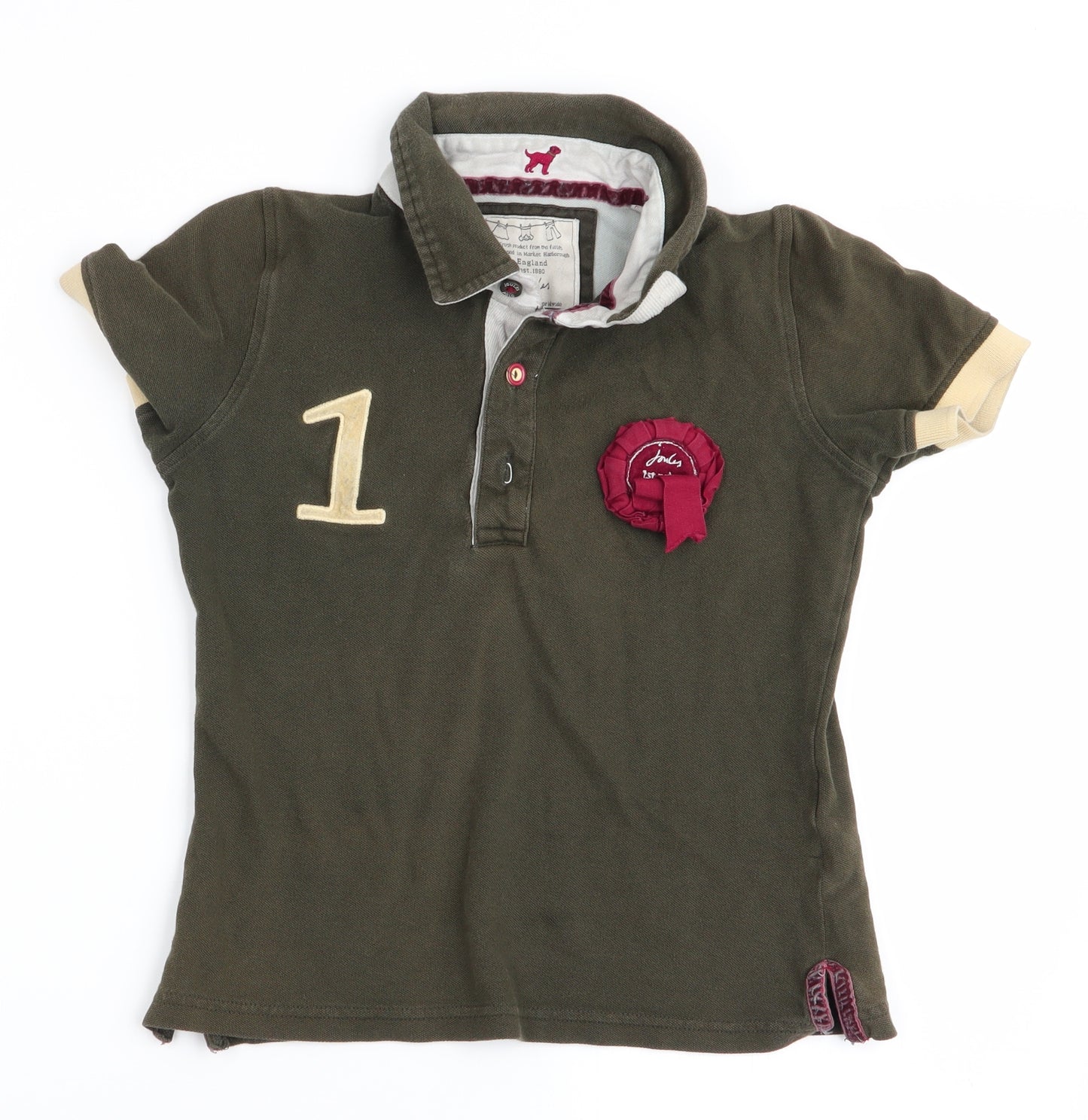 Joules Boys Green   Basic Polo Size 8-9 Years