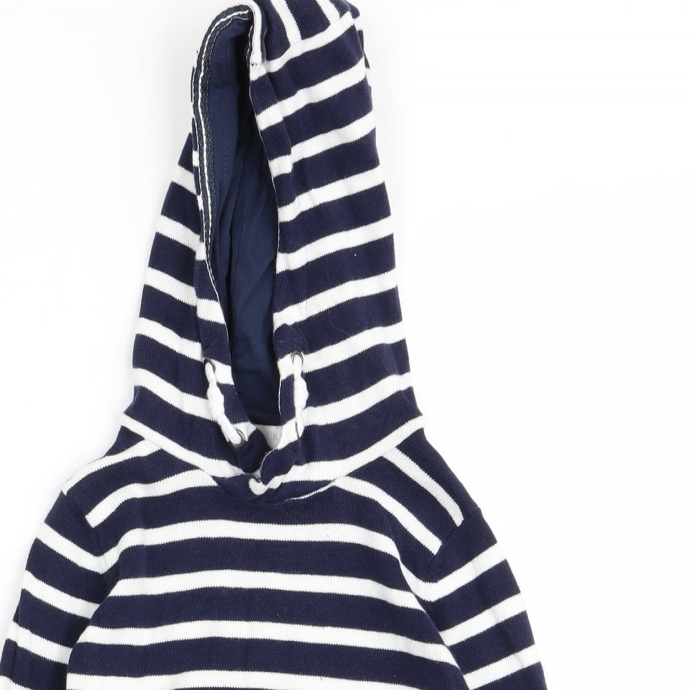 F&F Boys Multicoloured Striped  Pullover Jumper Size 18-24 Months