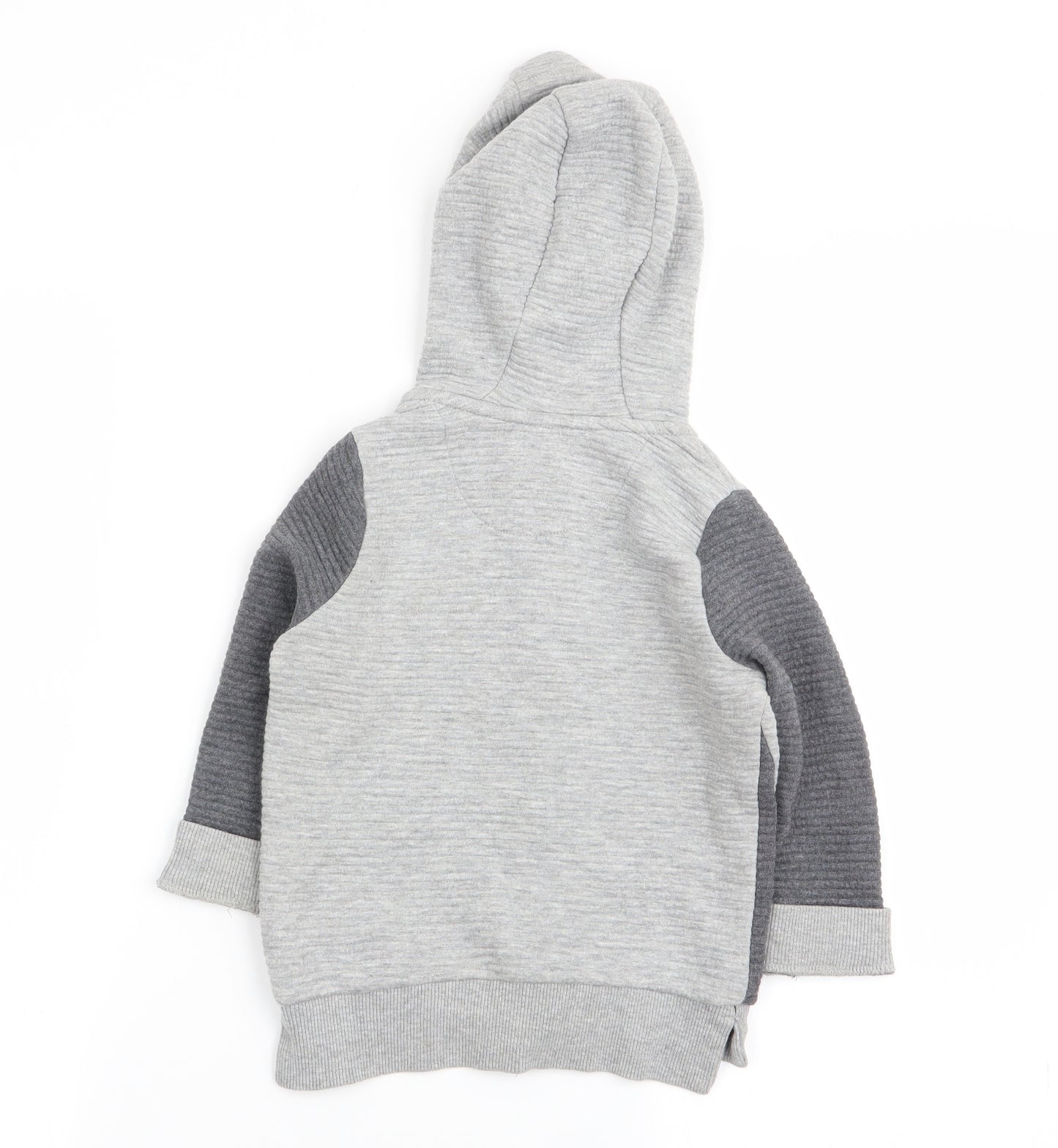 Nutmeg Boys Grey   Full Zip Jumper Size 18-24 Months