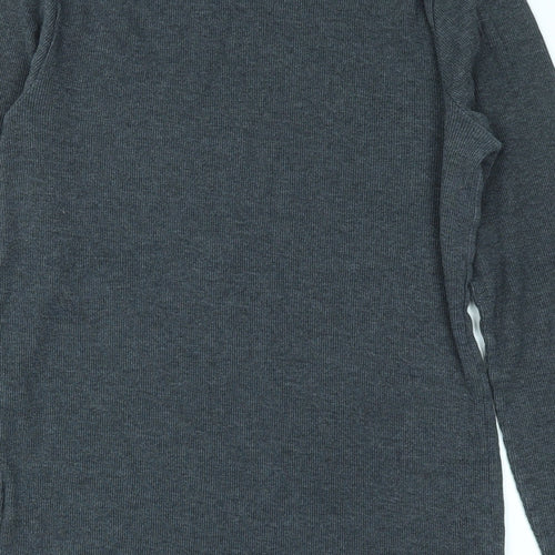 River Island Womens Grey   Basic T-Shirt Size S