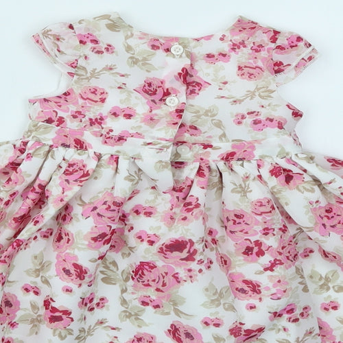George Girls Multicoloured Floral  Fit & Flare  Size 0-3 Months
