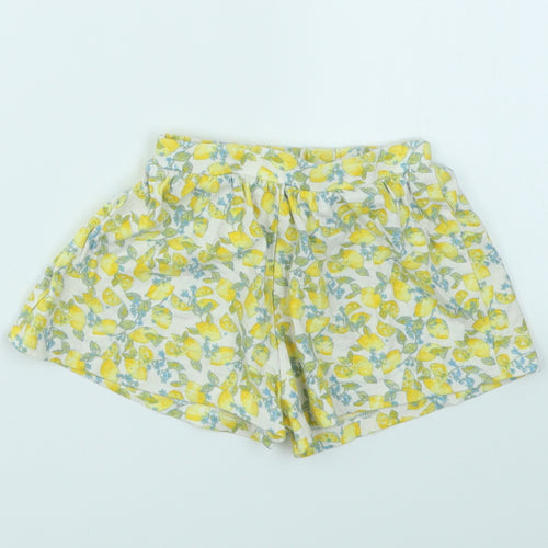NEXT Girls Multicoloured Geometric  Capri Trousers Size 9-12 Months
