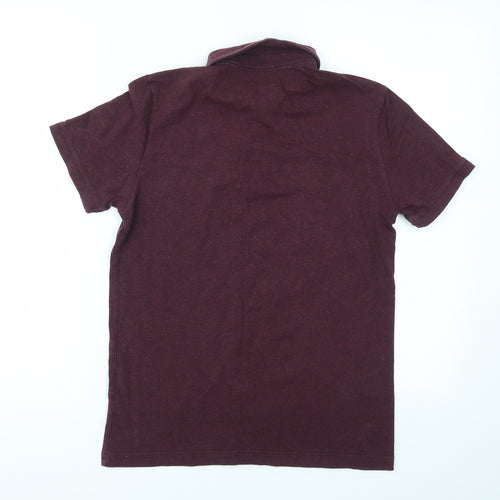 H&M Boys Purple   Basic T-Shirt Size S