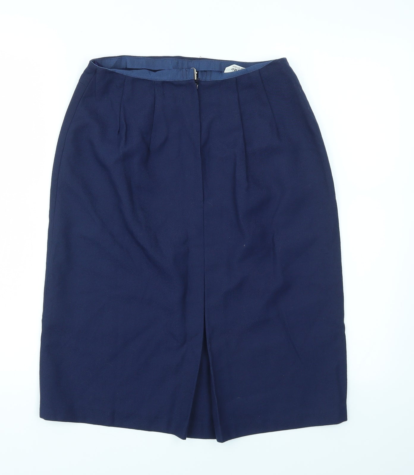 PIERRE ELEGANTE Womens Blue   Flare Skirt Size 14