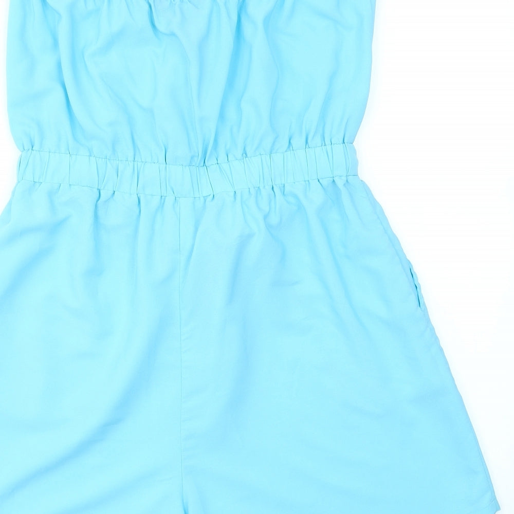 Yours Womens Blue   Playsuit One-Piece Size 12