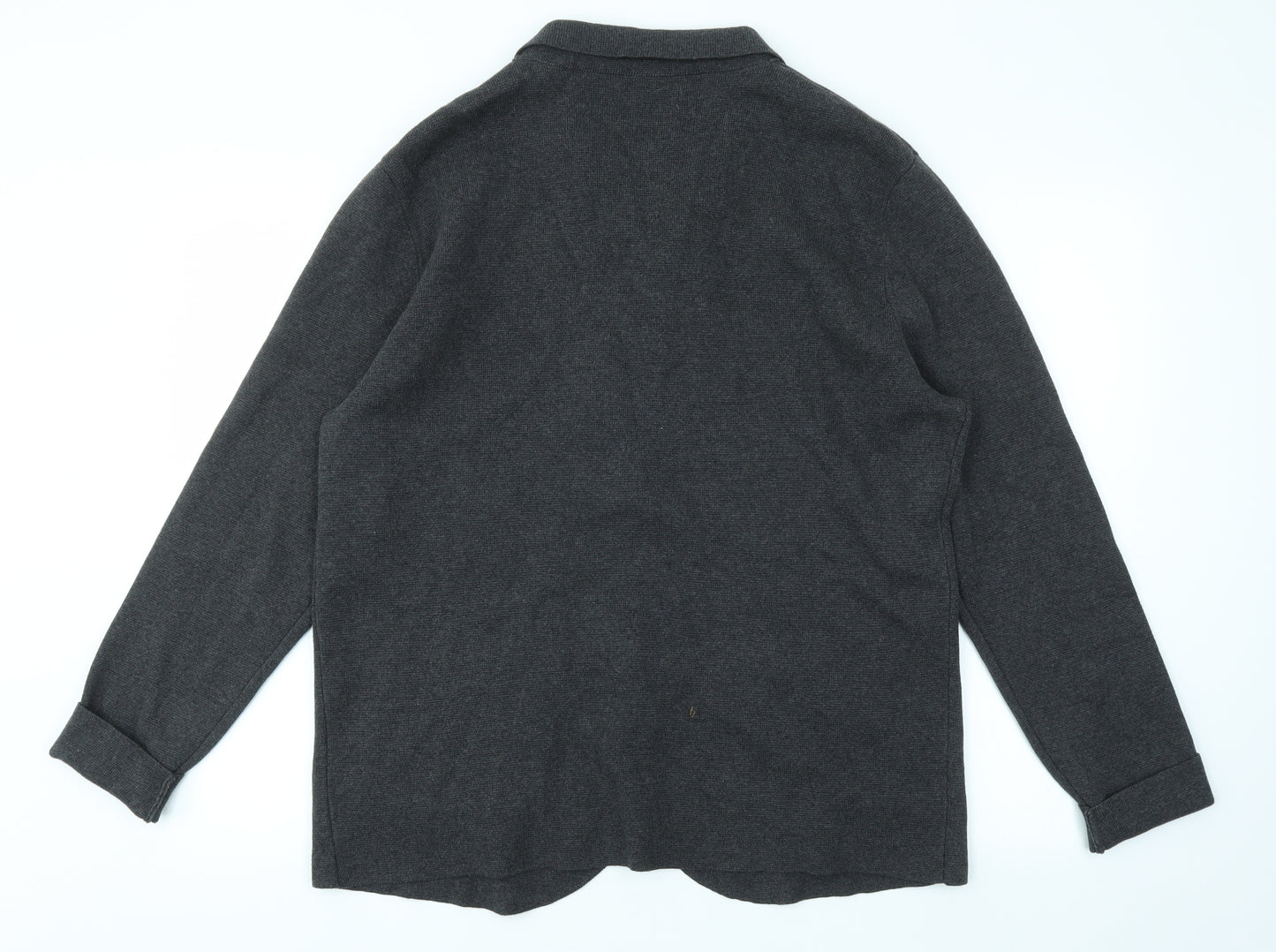 Primark Mens Grey   Cardigan Jumper Size XL