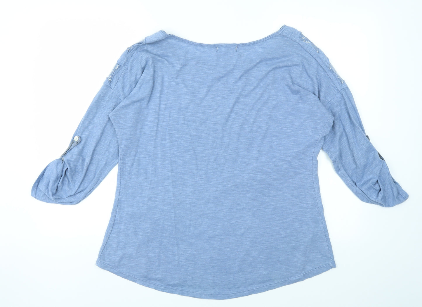 PETALS Womens Blue   Basic T-Shirt One Size