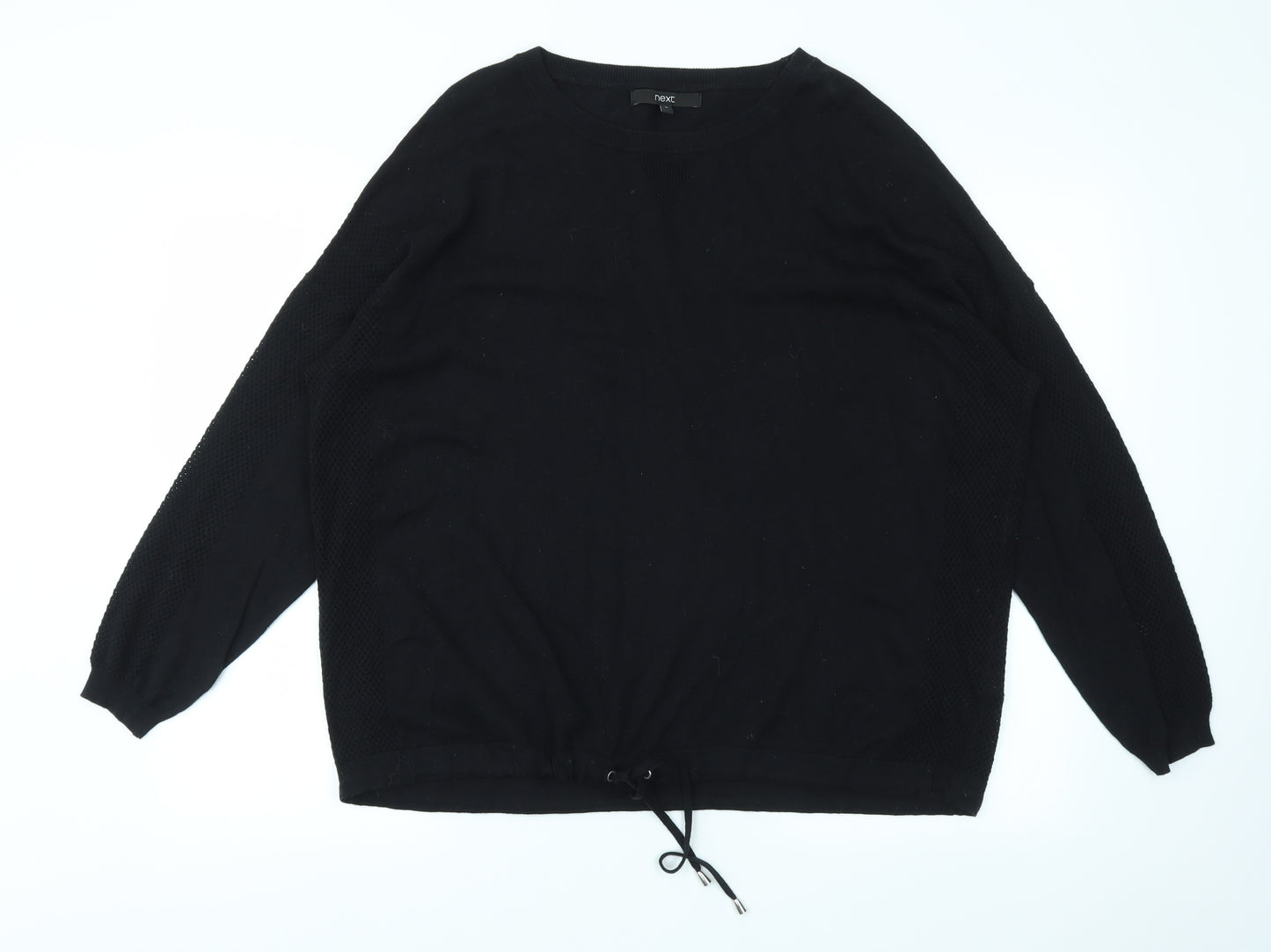 NEXT Womens Black   Pullover Jumper Size 18