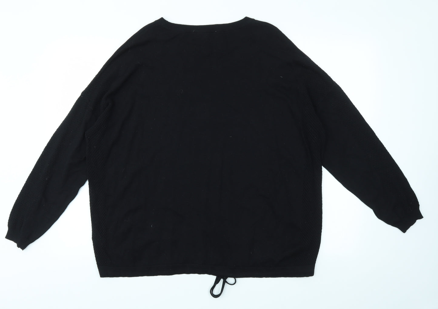 NEXT Womens Black   Pullover Jumper Size 18