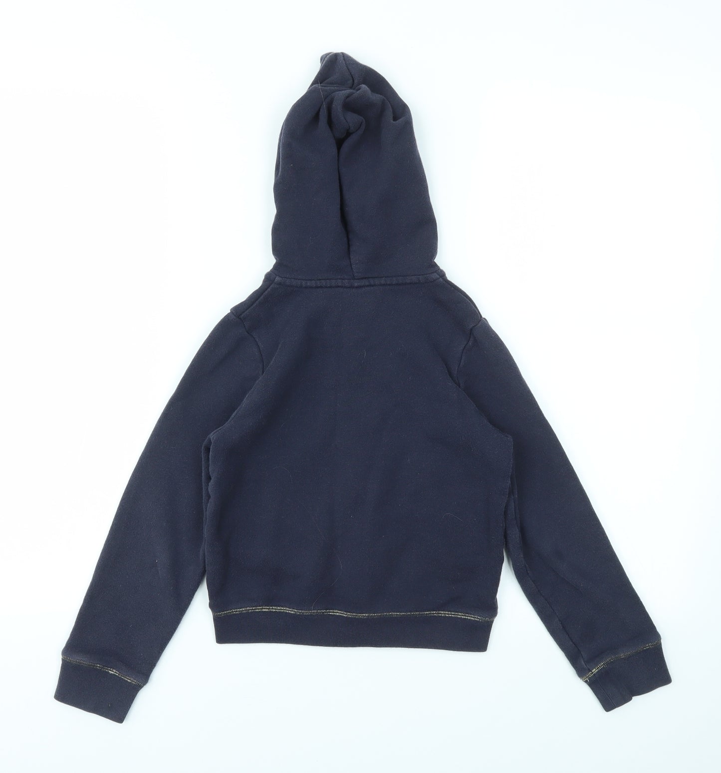 Preworn Girls Blue   Full Zip Jumper Size 8-9 Years