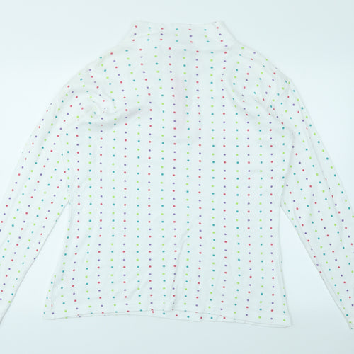 Tresspass Womens Multicoloured Polka Dot  Pullover Jumper Size 2XL