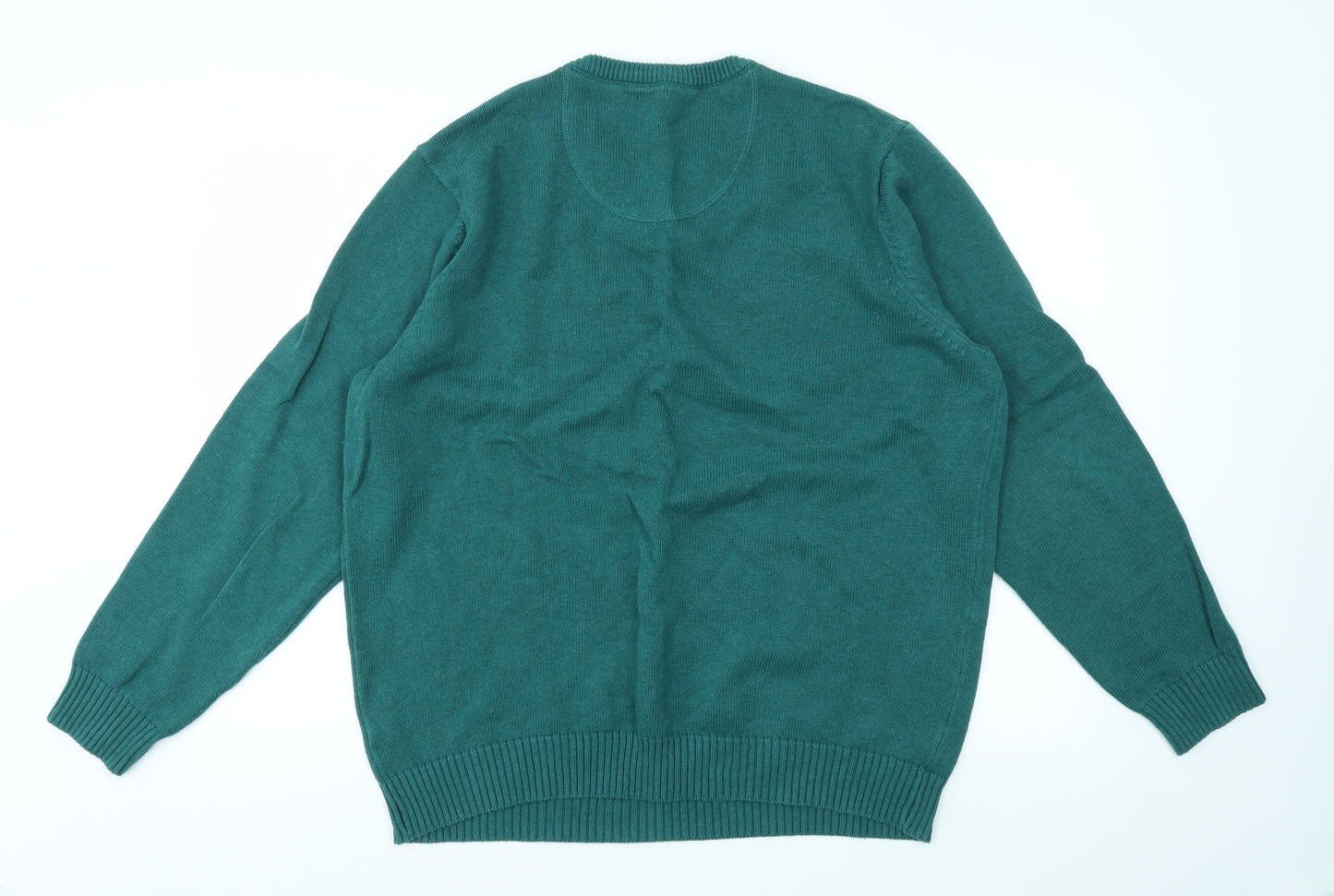 Debenhams Mens Green   Pullover Sweatshirt Size L