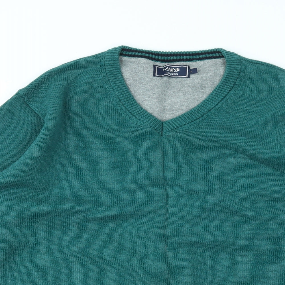 Debenhams Mens Green   Pullover Sweatshirt Size L