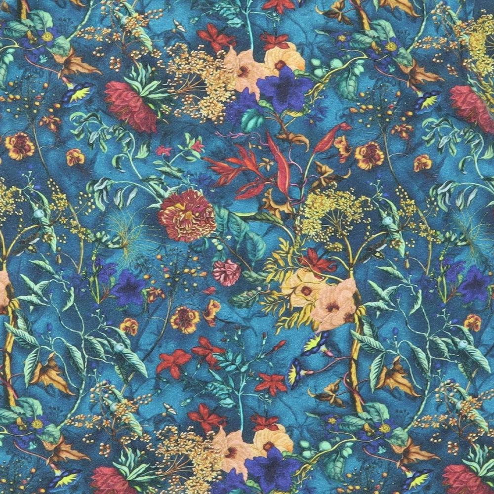 Finisterre Womens Multicoloured Floral  Basic T-Shirt Size 8