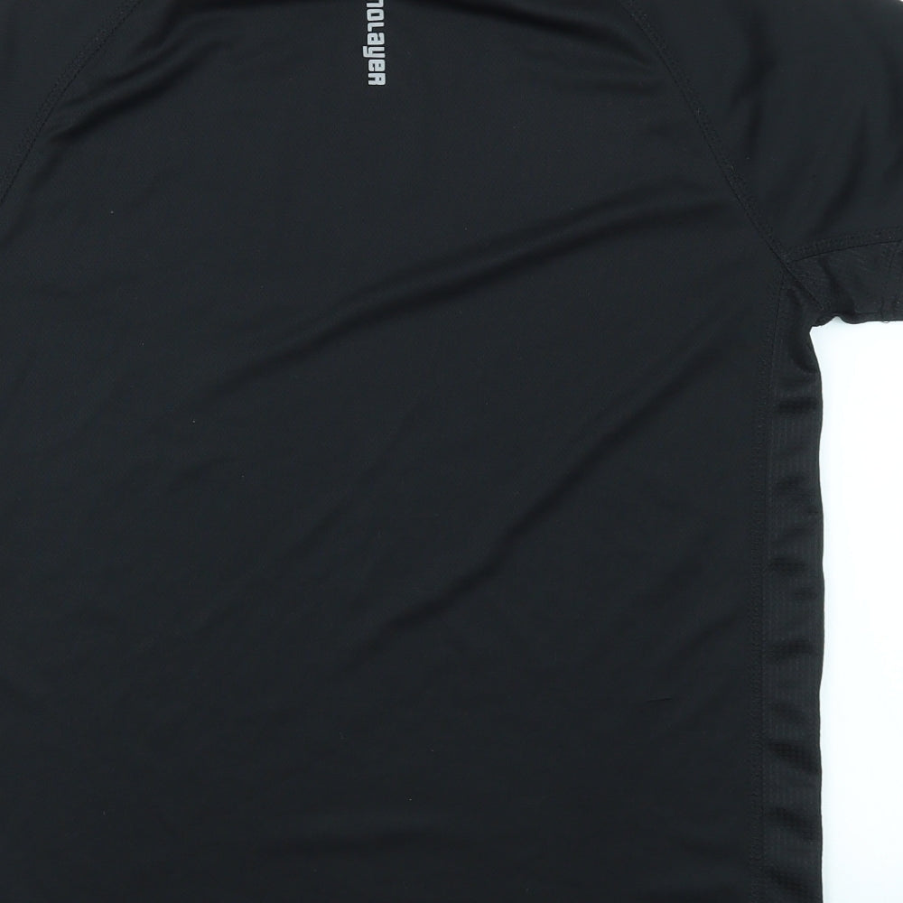 Preworn Mens Black    T-Shirt Size XS