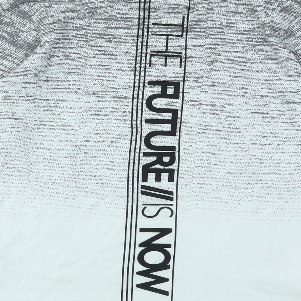 George Boys Grey   Basic T-Shirt Size 8-9 Years