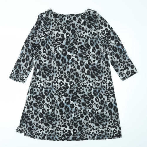 George Womens Multicoloured Animal Print  Fit & Flare  Size 14