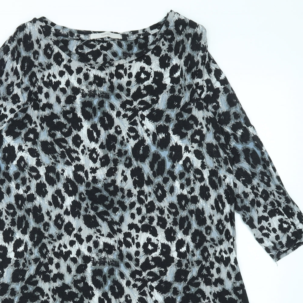 George Womens Multicoloured Animal Print  Fit & Flare  Size 14