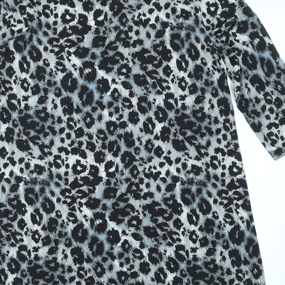 George Womens Multicoloured Animal Print  Fit & Flare  Size 14