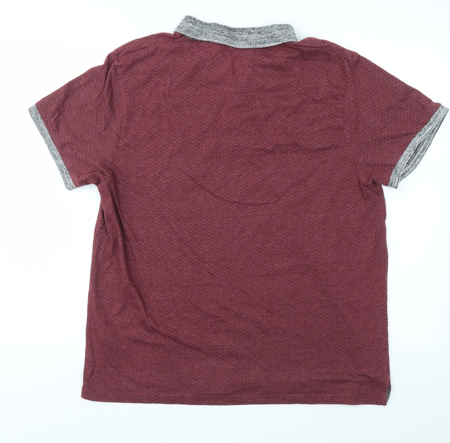 Debenhams Mens Red    Polo Size L