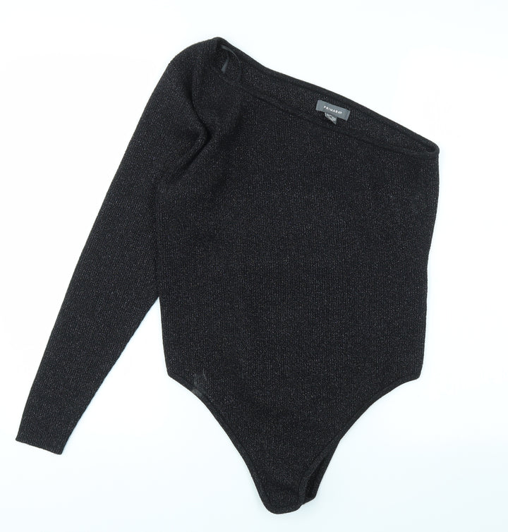 Primark Womens Black   Bodysuit One-Piece Size XS