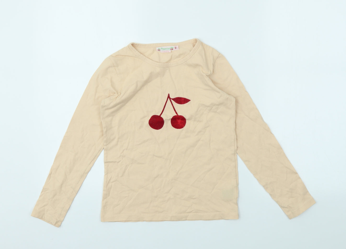 BORYOINT Girls Orange   Basic T-Shirt Size S