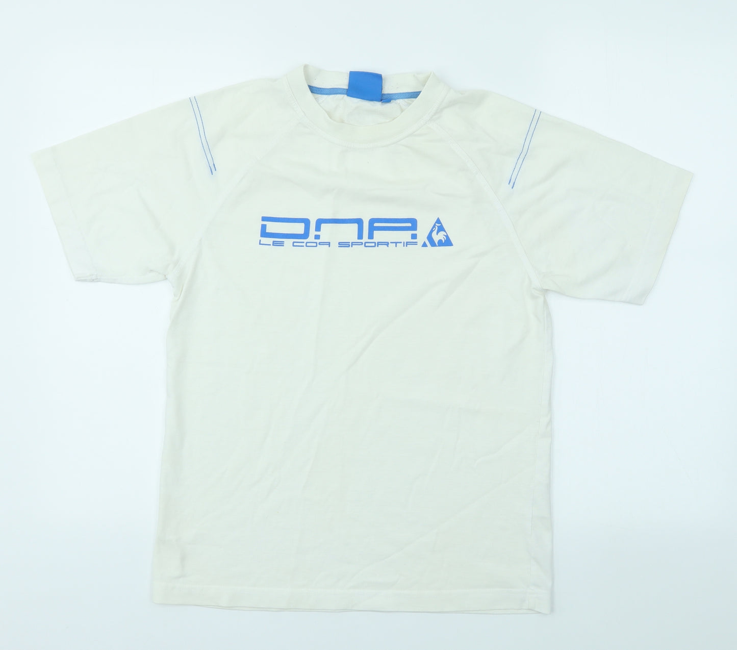 LE COQ SPORTLIF Boys Silver   Basic T-Shirt Size L