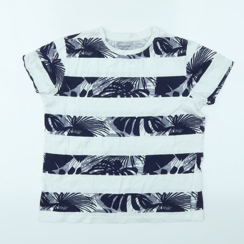 Primark Boys Multicoloured Geometric  Basic T-Shirt Size 9-10 Years