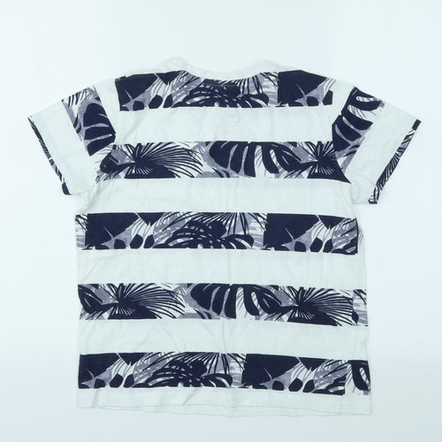 Primark Boys Multicoloured Geometric  Basic T-Shirt Size 9-10 Years