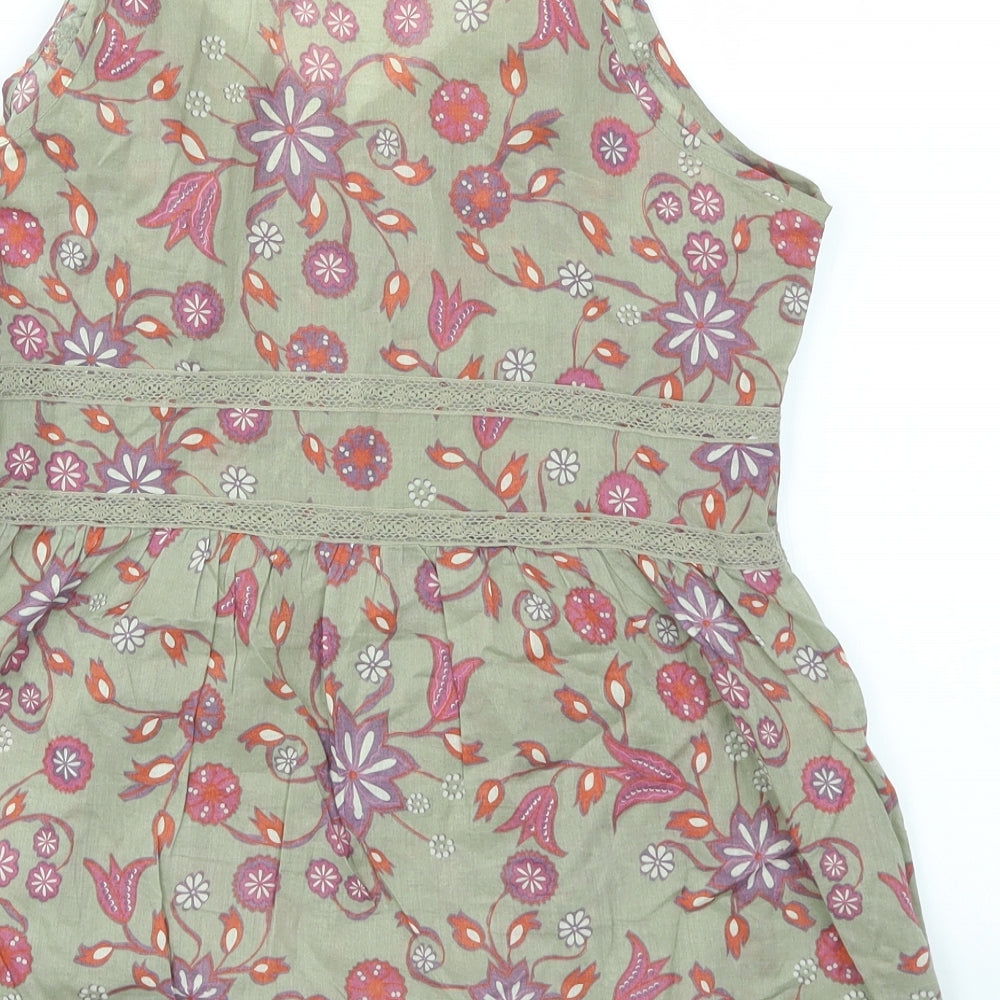 Active Wear Womens Multicoloured Floral  Basic Blouse Size 10