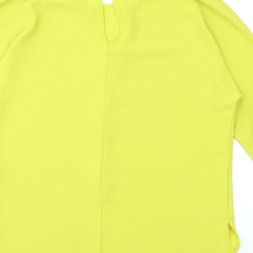 Primark Womens Yellow   Basic Blouse Size 8
