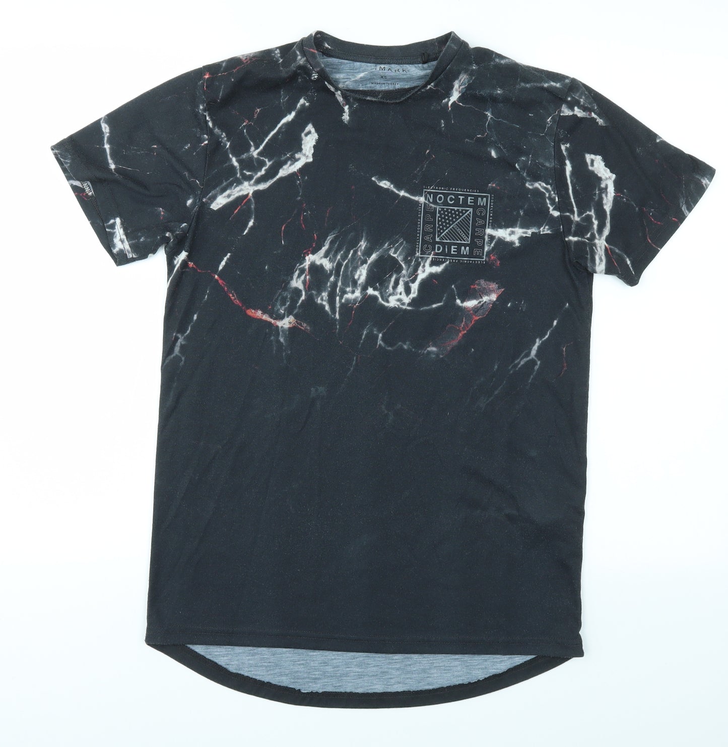 Primark Mens Black    T-Shirt Size XS