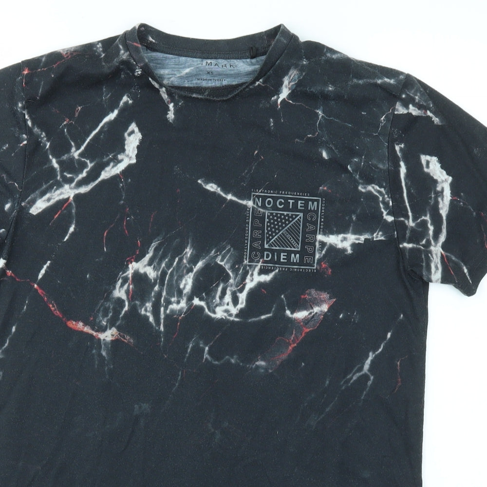Primark Mens Black    T-Shirt Size XS