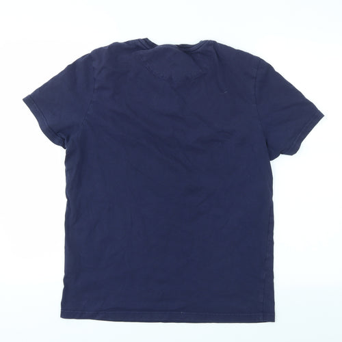 Lyle & Scott Mens Blue    T-Shirt Size M